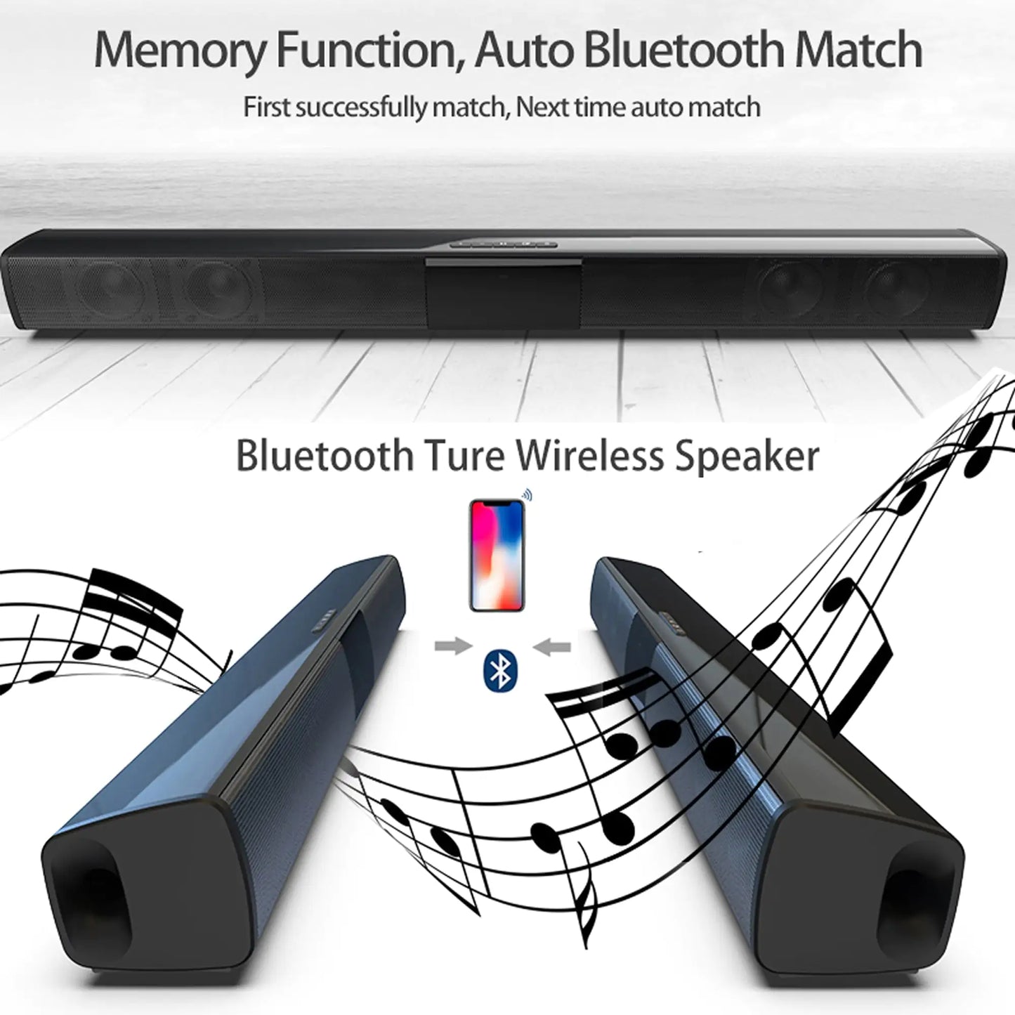 Luxury Home Theater Wireless Sound Bar