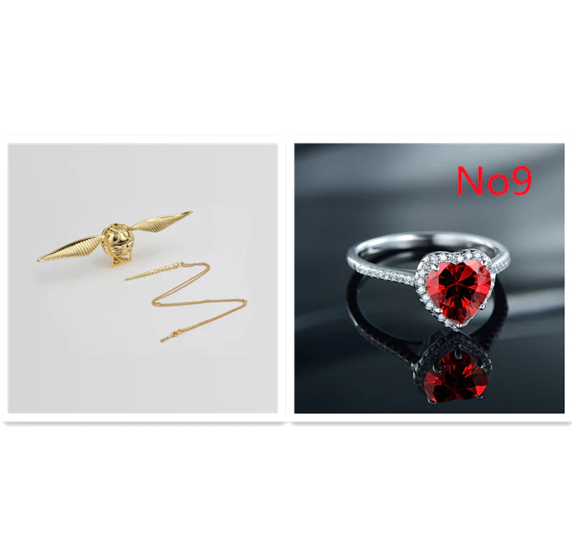 Rotatable Winged Proposal Ring Box