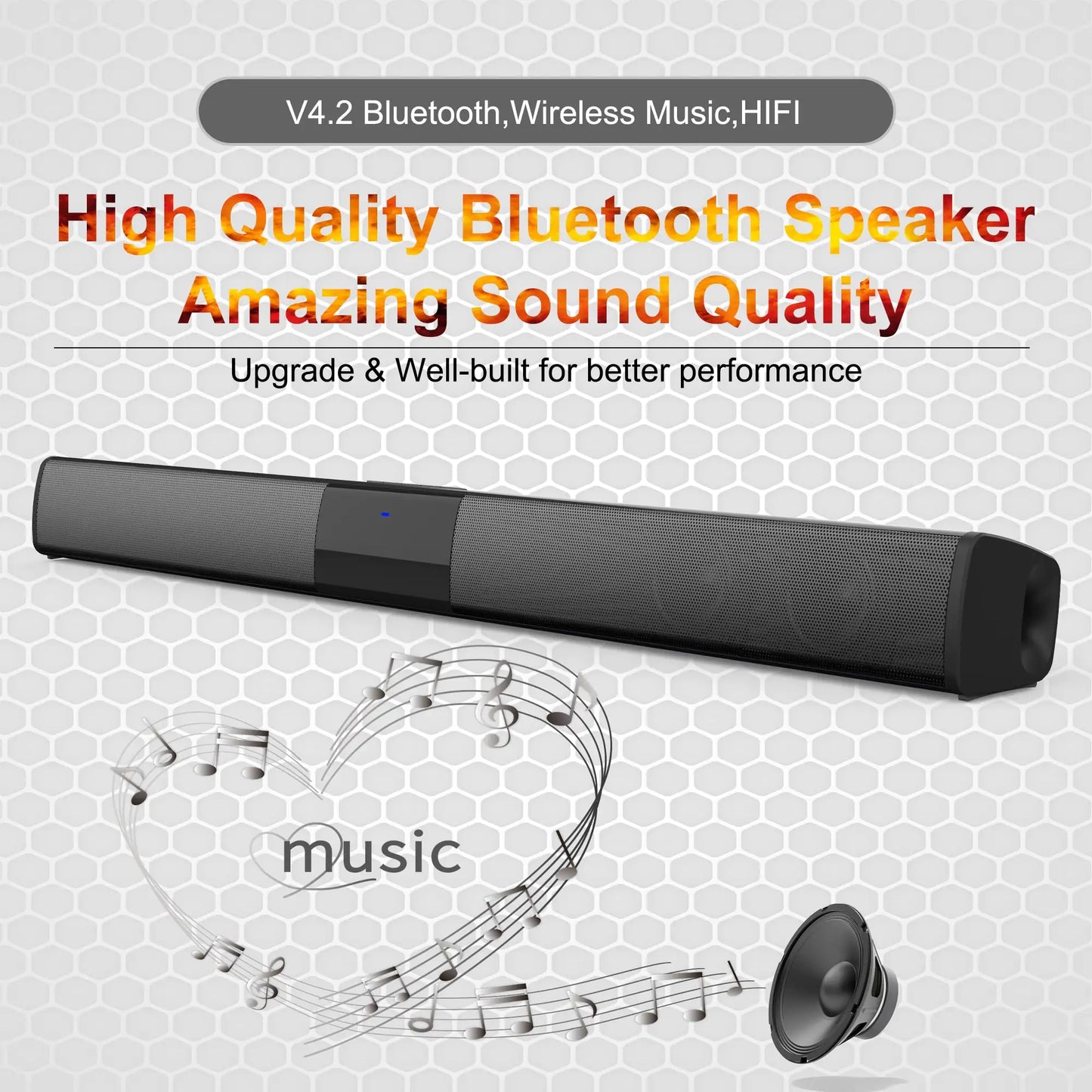 Luxury Home Theater Wireless Sound Bar