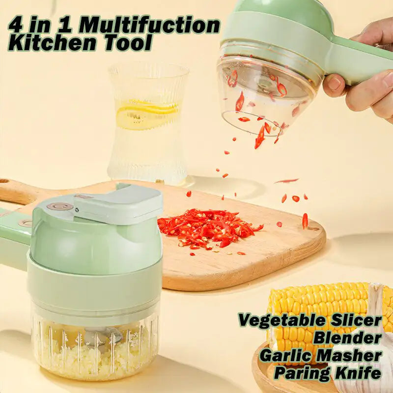 Electric Multifunction Vegetable Chopper