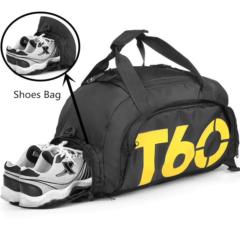 Waterproof Ultralight Gym Bag with Spacious Compartments