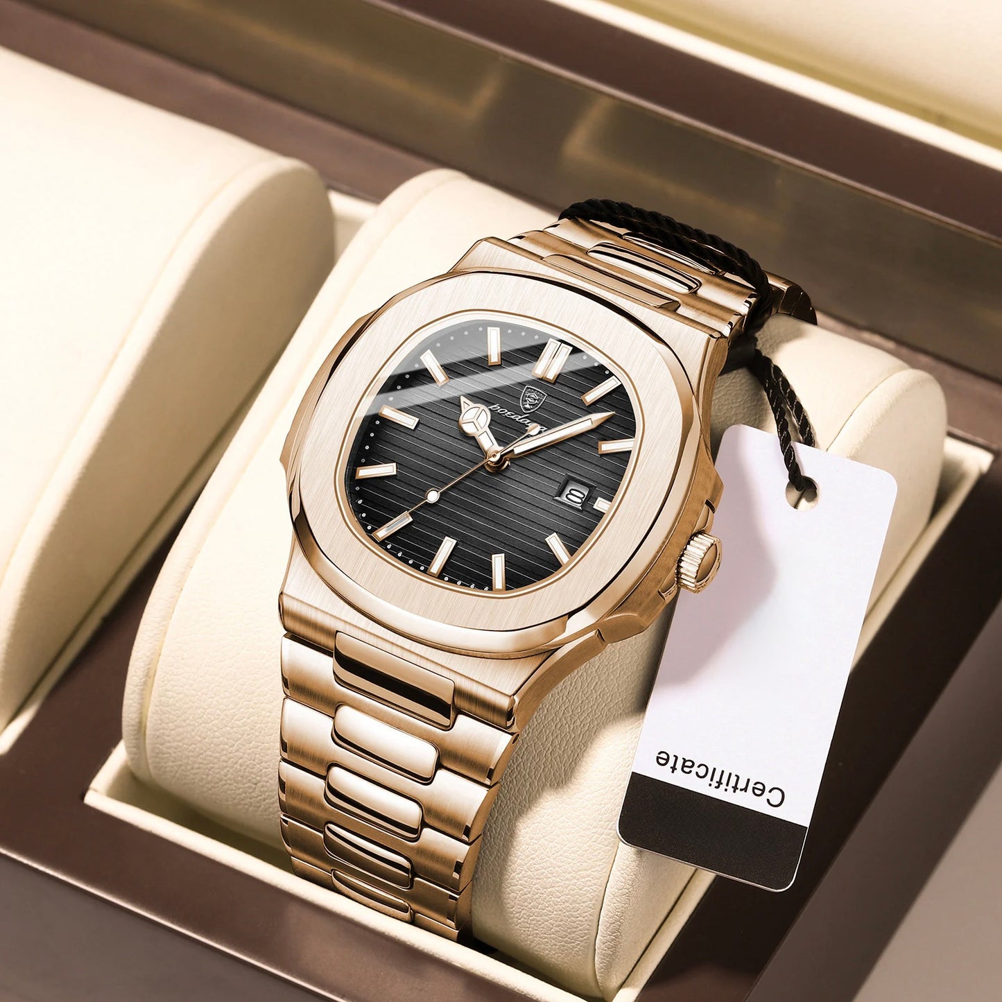 Ultra-Thin Waterproof Luxury Quartz Watch