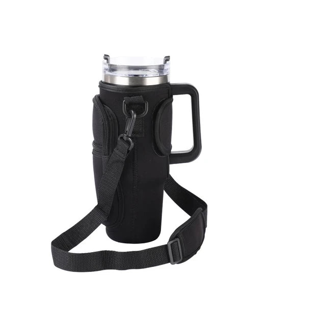 Water Bottle With Carrier Bag