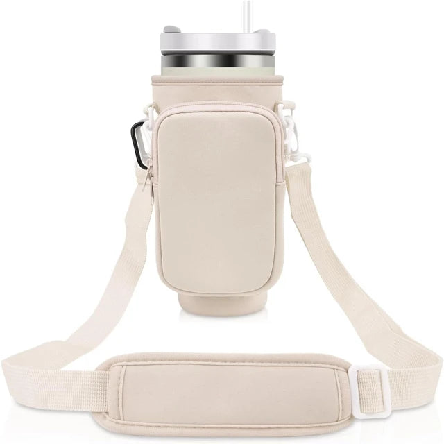 Water Bottle With Carrier Bag