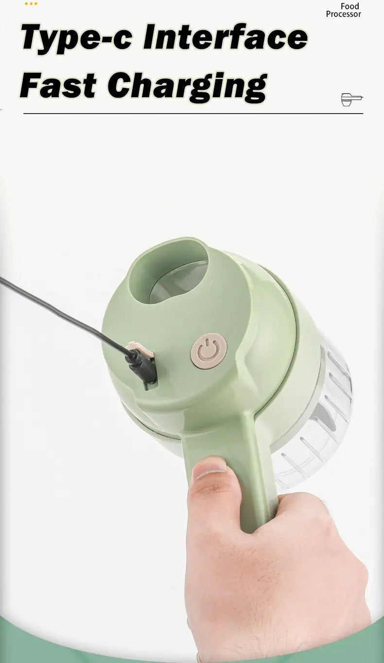 Electric Multifunction Vegetable Chopper