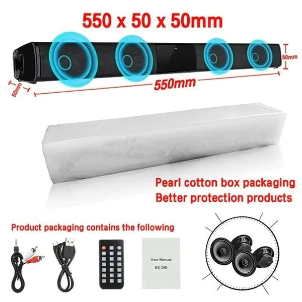 Luxury Home Theater Wireless Sound Bar
