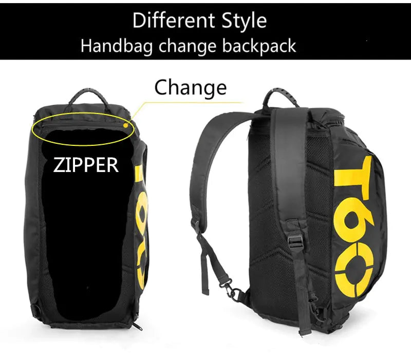 Waterproof Ultralight Gym Bag with Spacious Compartments