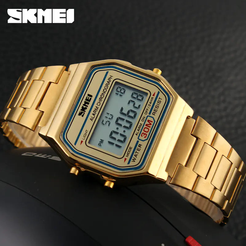 Men's Waterproof Military LED Digital Sports Watch
