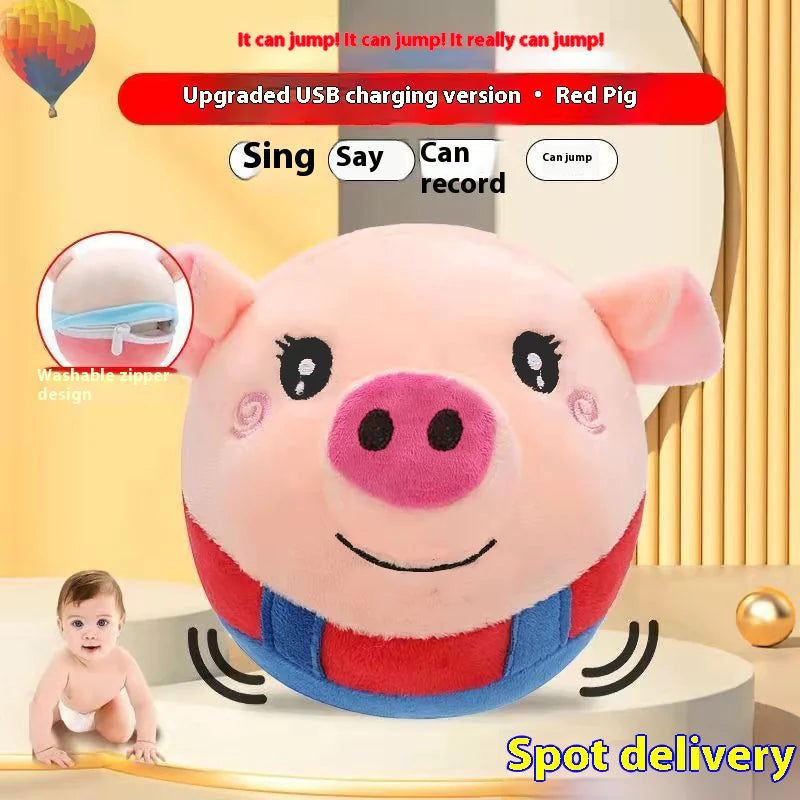Jumping Ball Plush Beating Toy