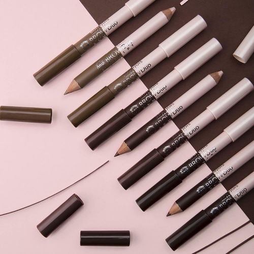Bourjois Brow Duo Sculpt Eyebrow Pencil and Highlighter 22 Chatain, 1.95g