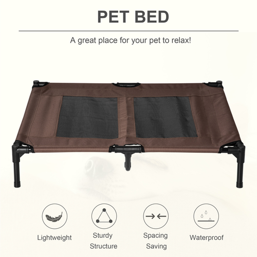 Pet Bed Raised Cot Dog Cat Elevated Puppy Hammock Camping Portable Waterproof